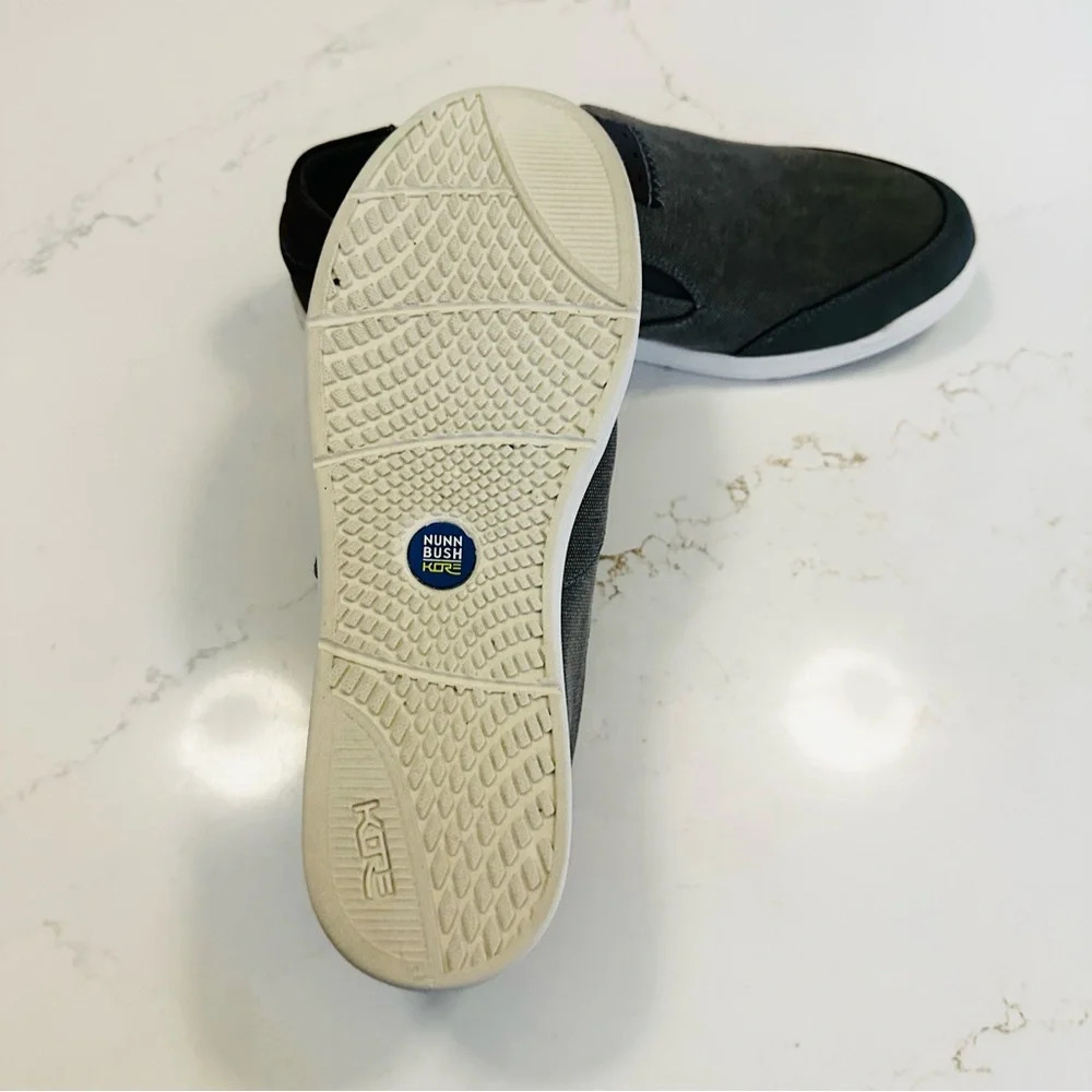 Nunn Bush Kore City Walk Moc Toe Slip On | Cement | NIB | Men’s | 8W - Picture 7 of 11